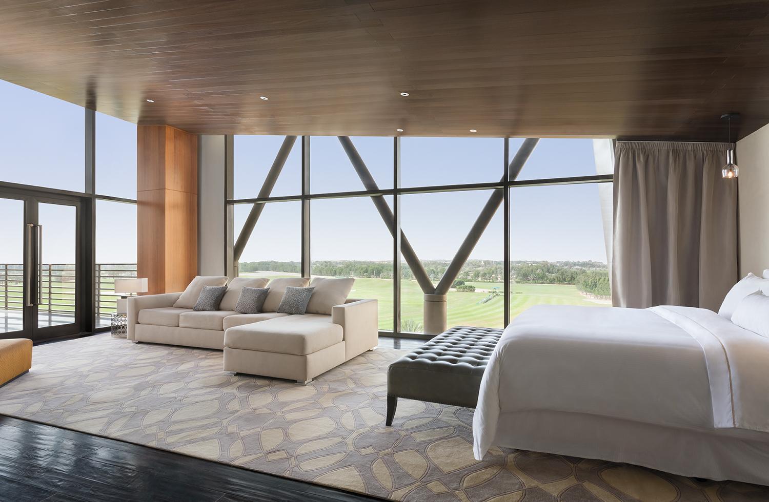 Vogo Abu Dhabi Golf Resort & Spa Formerly The Westin Abu Dhabi Golf Resort & Spa מראה חיצוני תמונה A guest room at the hotel